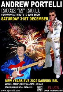 New Years Eve 2022, Elvis Show